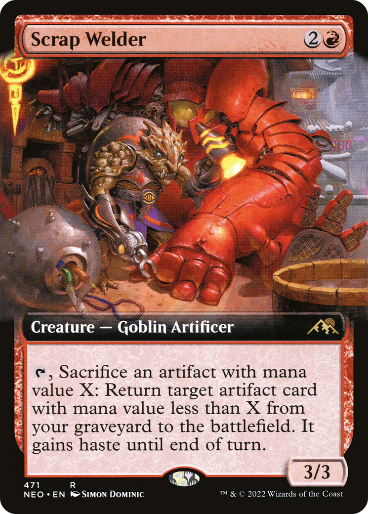 屑鉄の溶接者/Scrap Welder [NEO-BF][拡張アート] [FOIL]