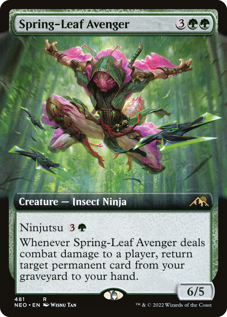 春葉の報復者/Spring-Leaf Avenger [NEO-BF][拡張アート] [FOIL]