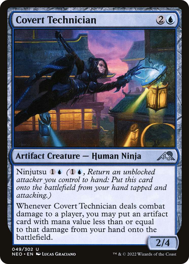 思慮深い達人/Covert Technician [NEO] [FOIL]