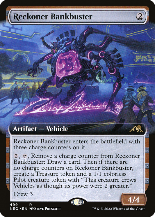 勢団の銀行破り/Reckoner Bankbuster [NEO-BF][拡張アート]