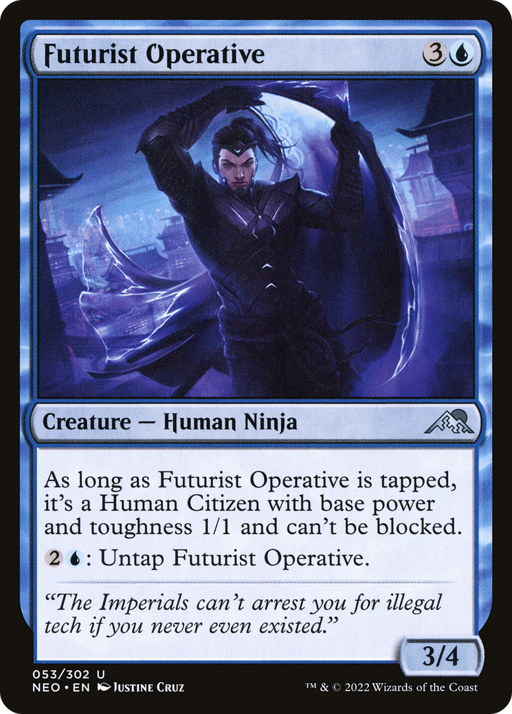 未来派の調査員/Futurist Operative [NEO] [FOIL]