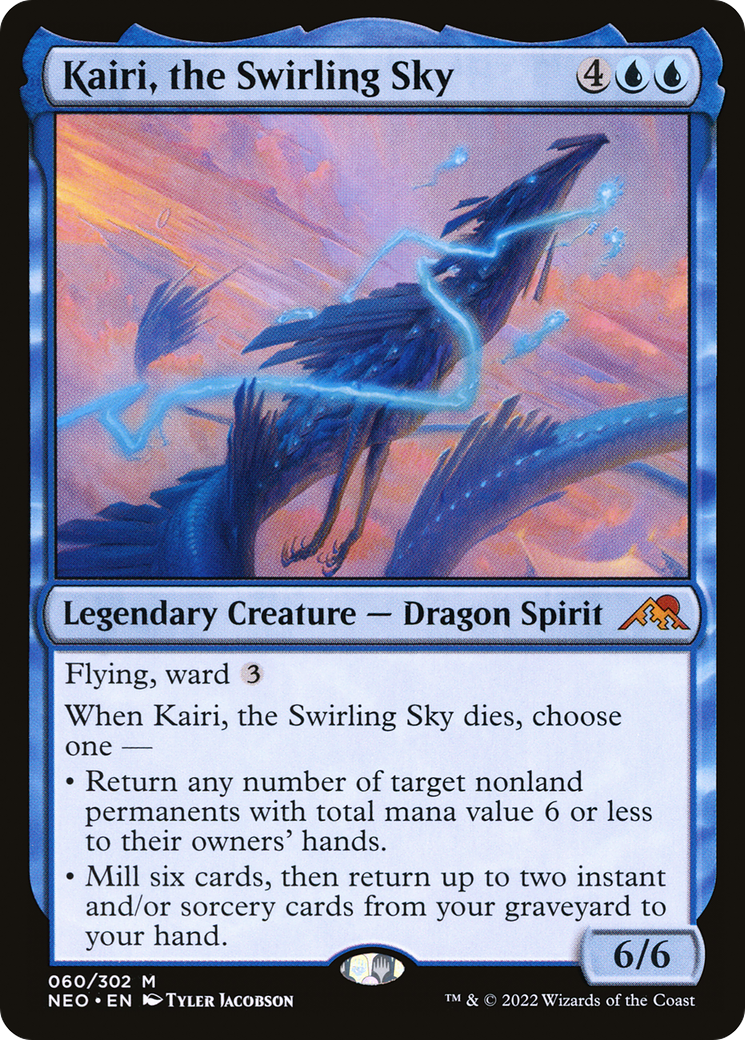 渦巻く空、開璃/Kairi, the Swirling Sky [NEO] [FOIL]