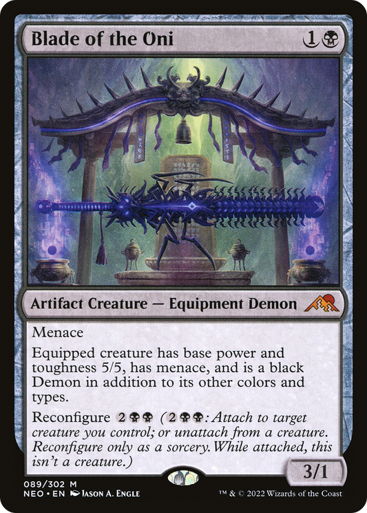 鬼の刃/Blade of the Oni [NEO] [FOIL]