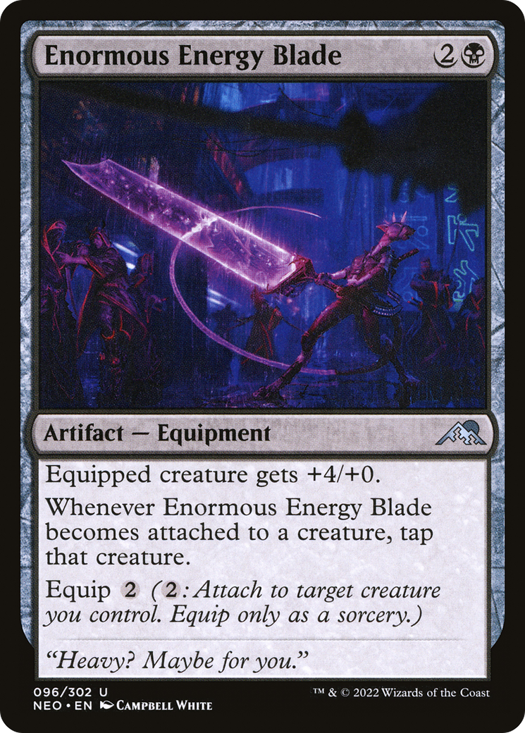 超力刃/Enormous Energy Blade [NEO] [FOIL]