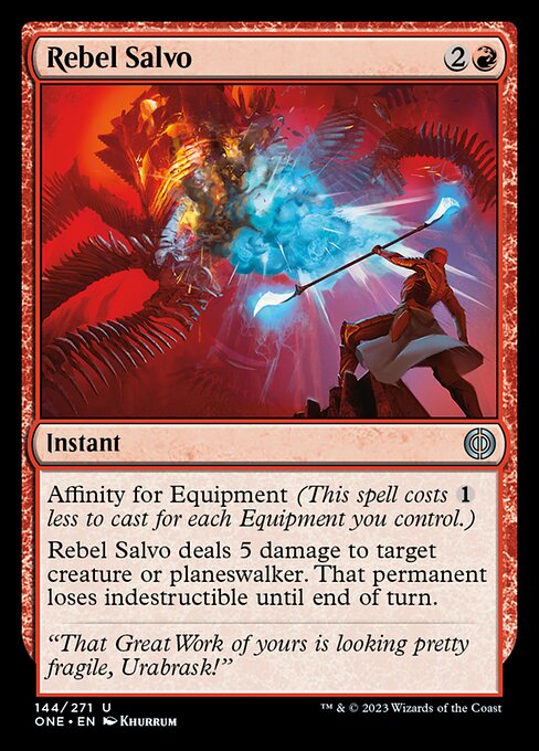 一斉蜂起/Rebel Salvo [ONE][FOIL]