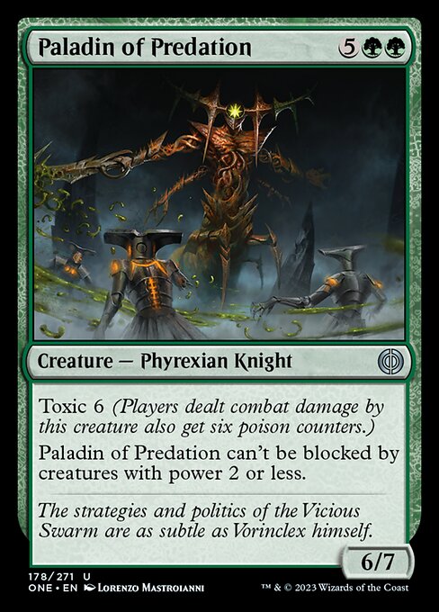 捕食の聖騎士/Paladin of Predation [ONE]