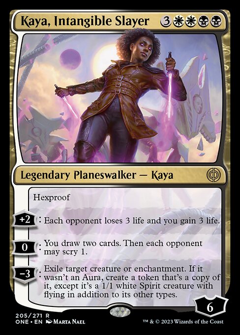 無形の処刑者、ケイヤ/Kaya, Intangible Slayer [ONE][FOIL]