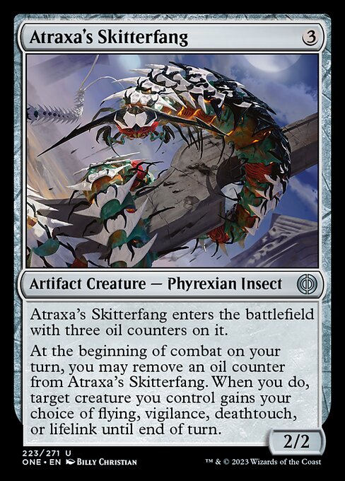 アトラクサの疾牙/Atraxa's Skitterfang [ONE][FOIL]