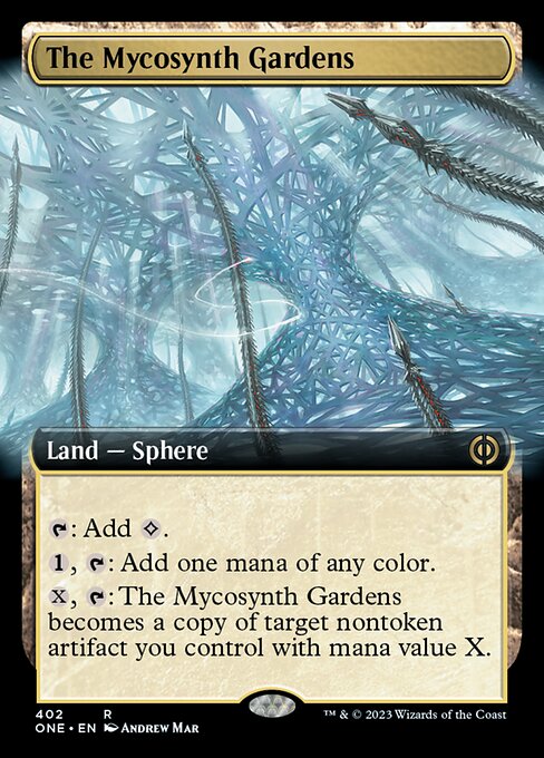 マイコシンスの庭/The Mycosynth Gardens [ONE-BF][拡張アート][FOIL]