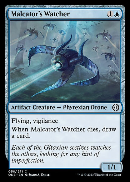 マルカトールの監視者/Malcator's Watcher [ONE][FOIL]