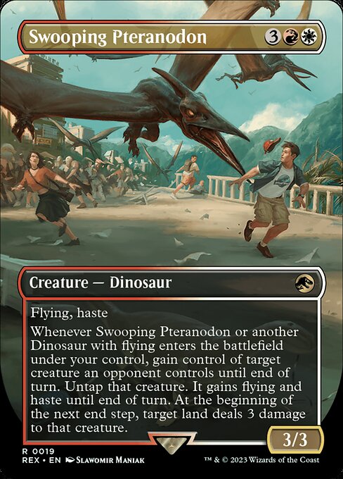 急襲するプテラノドン/Swooping Pteranodon [REX] [FOIL]