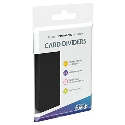 Card Dividers Standard Size ブラック [UGD010356]