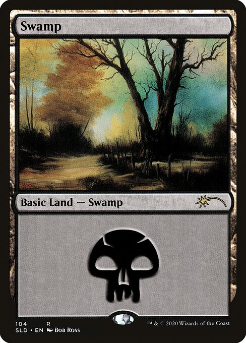 沼/Swamp(104) [Secret Lair] [FOIL]