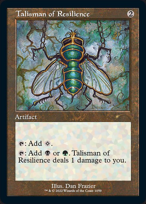 反発のタリスマン/Talisman of Resilience[Secret Lair]
