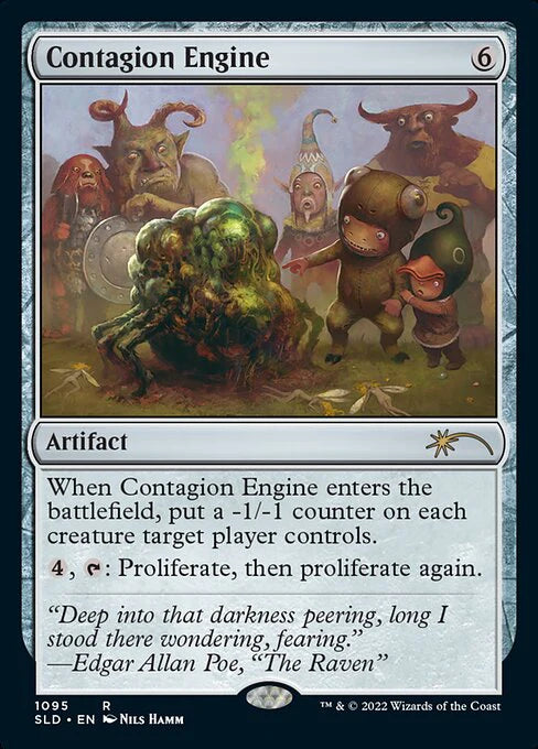 伝染病エンジン/Contagion Engine[Secret Lair] [FOIL]