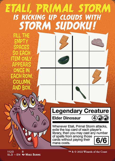 原初の嵐、エターリ/Etali, Primal Storm [Secret Lair] [FOIL]
