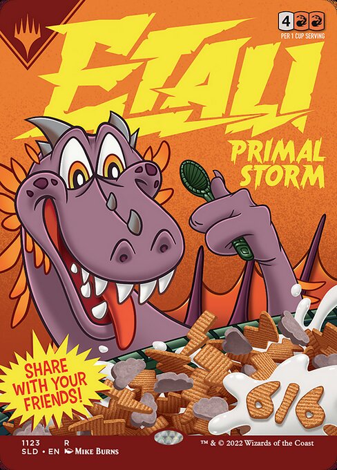 原初の嵐、エターリ/Etali, Primal Storm [Secret Lair] [FOIL]