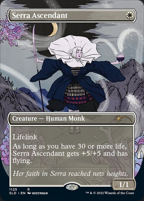 セラの高位僧/Serra Ascendant [Secret Lair] [FOIL]