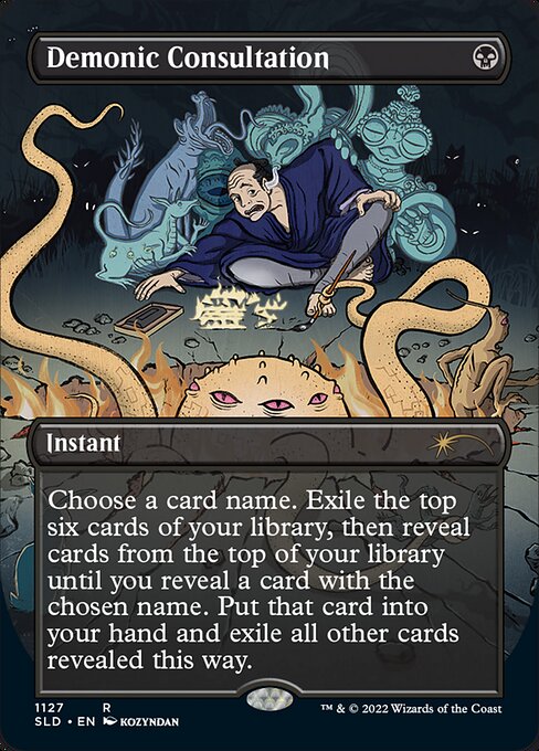 Demonic Consultation [Secret Lair] [FOIL]