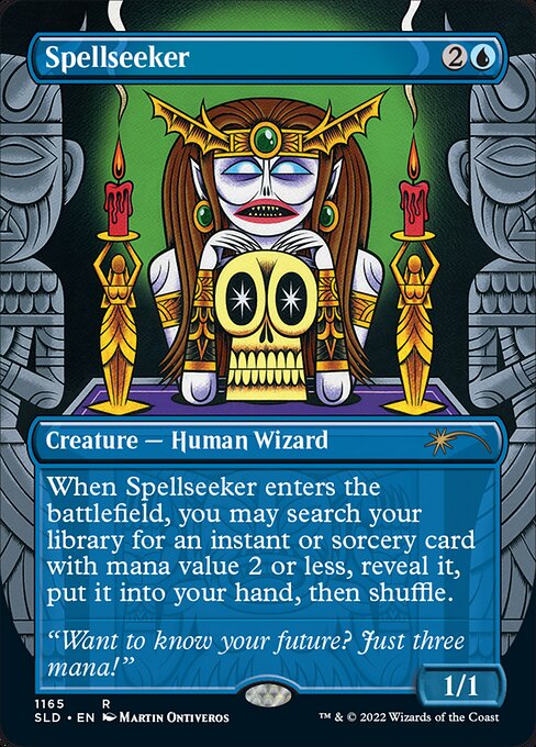 呪文探求者/Spellseeker [Secret Lair] [FOIL]