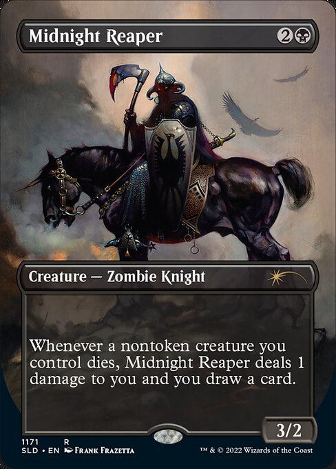 真夜中の死神/Midnight Reaper [Secret Lair] [FOIL]