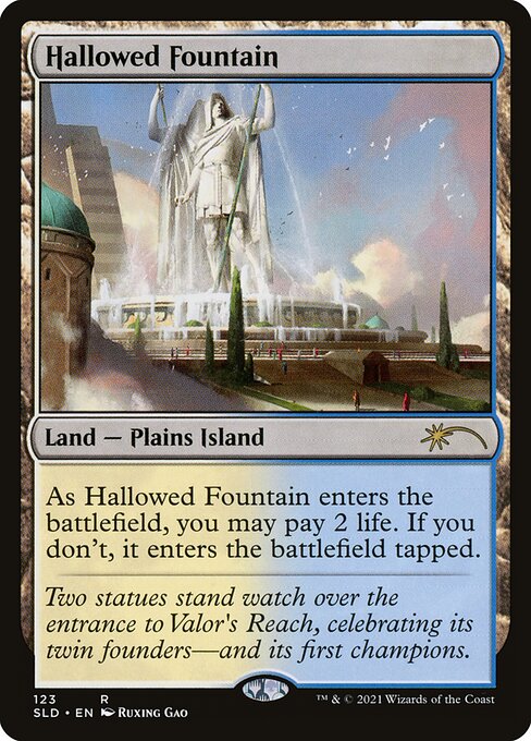 神聖なる泉/Hallowed Fountain [Secret Lair]