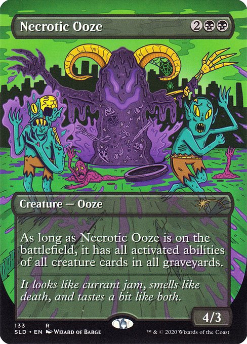 壊死のウーズ/Necrotic Ooze [Secret Lair]