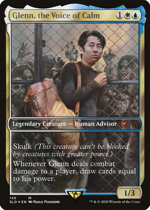 Glenn, the Voice of Calm [Secret Lair] [FOIL]