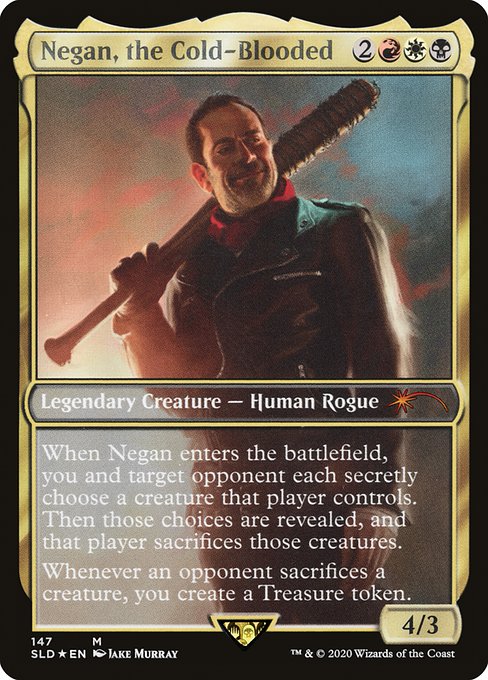 Negan, the Cold-Blooded [Secret Lair] [FOIL]