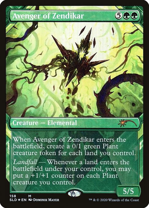 ゼンディカーの報復者/Avenger of Zendikar [Secret Lair] [FOIL]
