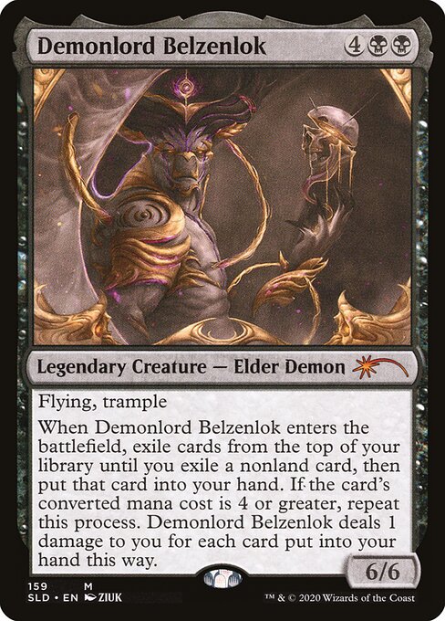 悪魔王ベルゼンロック/Demonlord Belzenlok [Secret Lair]