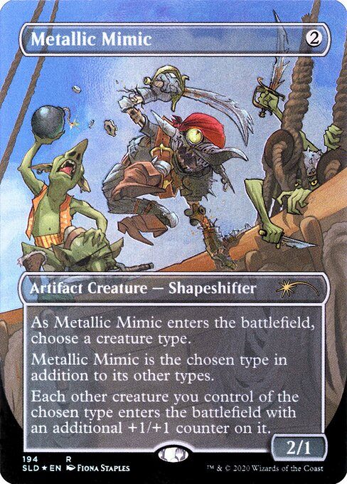 金属ミミック/Metallic Mimic [Secret Lair] [FOIL]