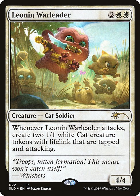 レオニンの戦導者/Leonin Warleader [Secret Lair] [FOIL]