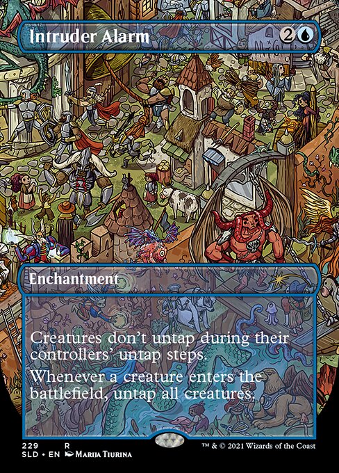 侵入警報/Intruder Alarm [Secret Lair] [FOIL]