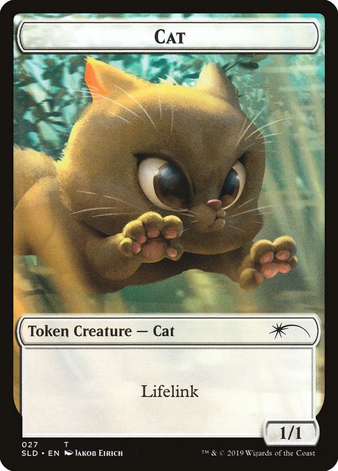 猫トークン/Cat Token [Secret Lair]