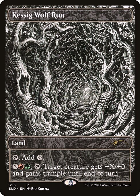 ケッシグの狼の地/Kessig Wolf Run [Secret Lair] [FOIL]