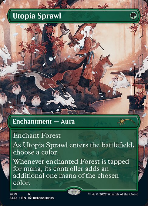 楽園の拡散/Utopia Sprawl [Secret Lair] [FOIL]