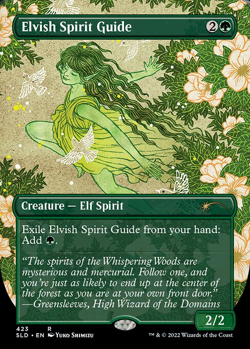 Elvish Spirit Guide [Secret Lair] [FOIL]