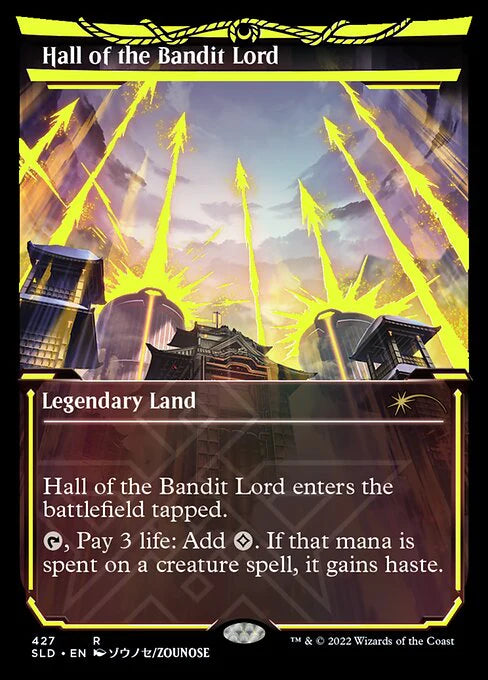 山賊の頭の間/Hall of the Bandit Lord [Secret Lair] [ネオンインク] [FOIL]