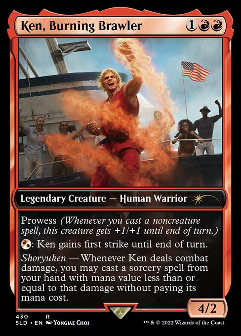 Ken, Burning Brawler [Secret Lair]