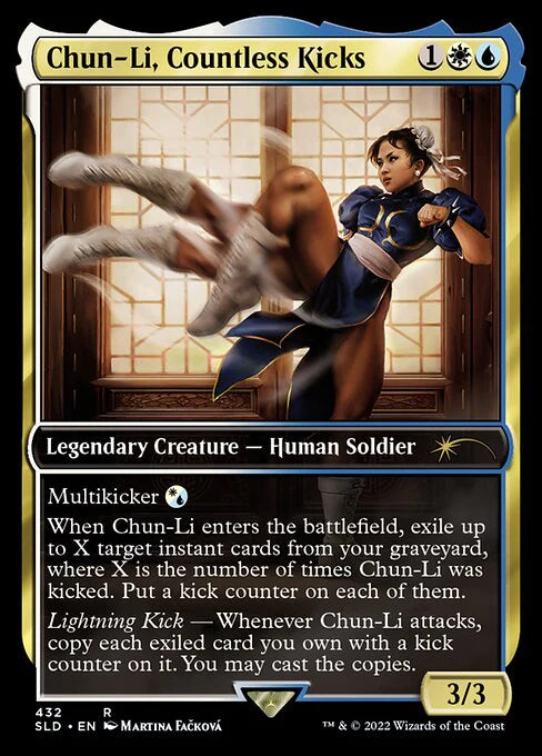 Chun-Li, Countless Kicks [Secret Lair] [FOIL]