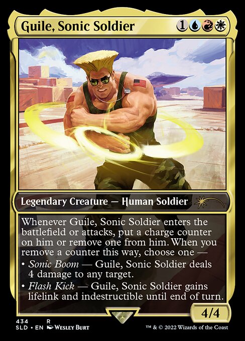 Guile, Sonic Soldier [Secret Lair]