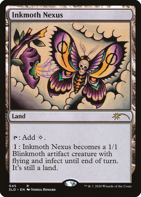 墨蛾の生息地/Inkmoth Nexus [Secret Lair]