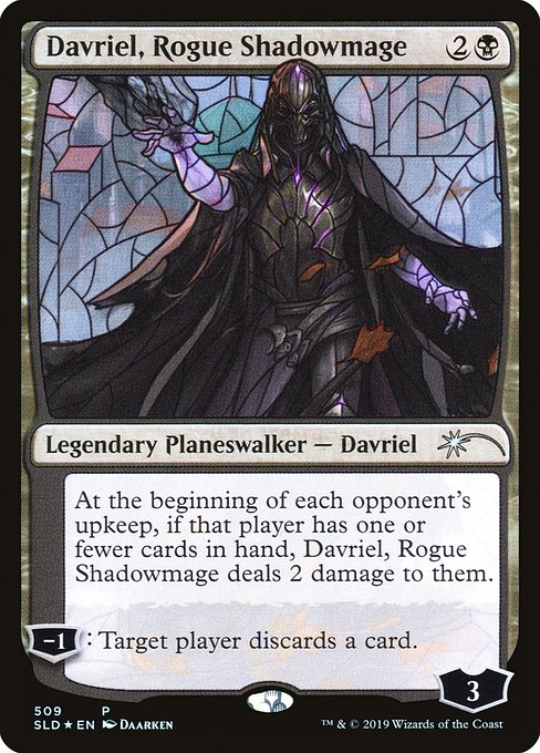 はぐれ影魔道士、ダブリエル/Davriel, Rogue Shadowmage [Secret Lair] [FOIL]