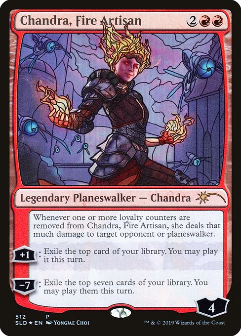 炎の職工、チャンドラ/Chandra, Fire Artisan [Secret Lair] [FOIL]