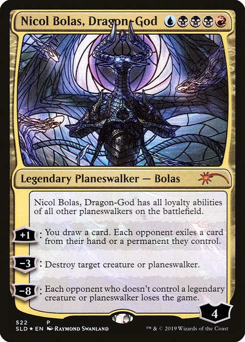 龍神、ニコル・ボーラス/Nicol Bolas, Dragon-God [Secret Lair] [FOIL]