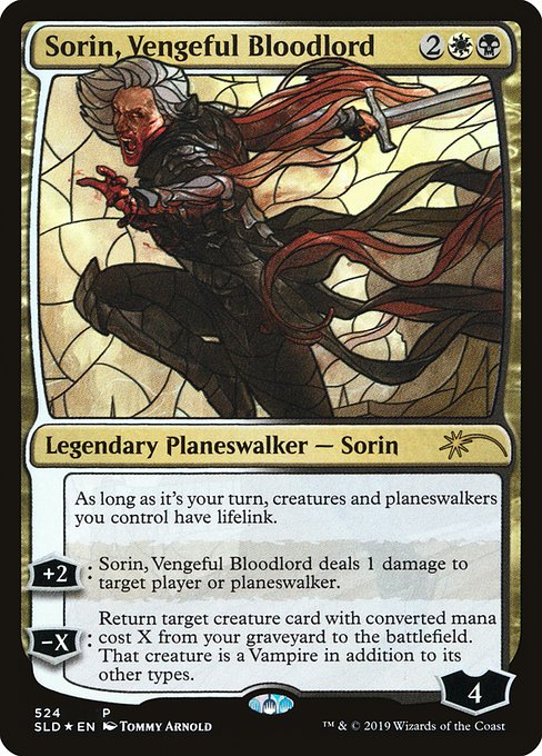 復讐に燃えた血王、ソリン/Sorin, Vengeful Bloodlord [Secret Lair] [FOIL]