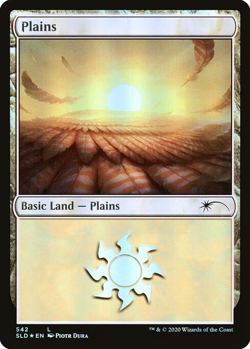 平地/Plains (542) [Secret Lair] [FOIL]