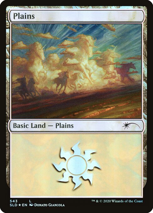 平地/Plains (543) [Secret Lair] [FOIL]