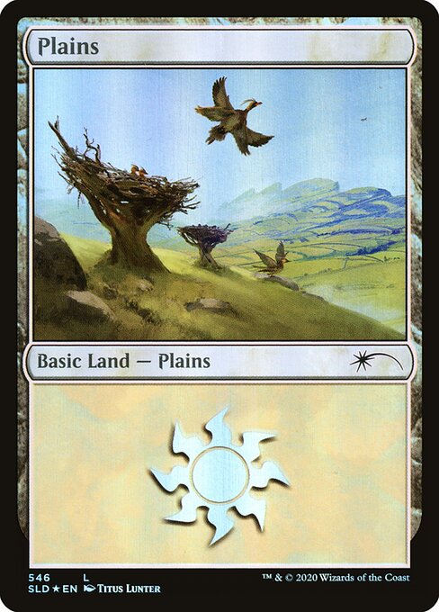 平地/Plains (546) [Secret Lair] [FOIL]